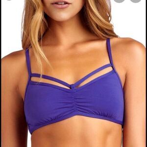 CA VitaminA Aurora Crisscross Bralette  Bikini S